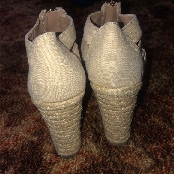 Beige Wedges - Picture 3 of 4